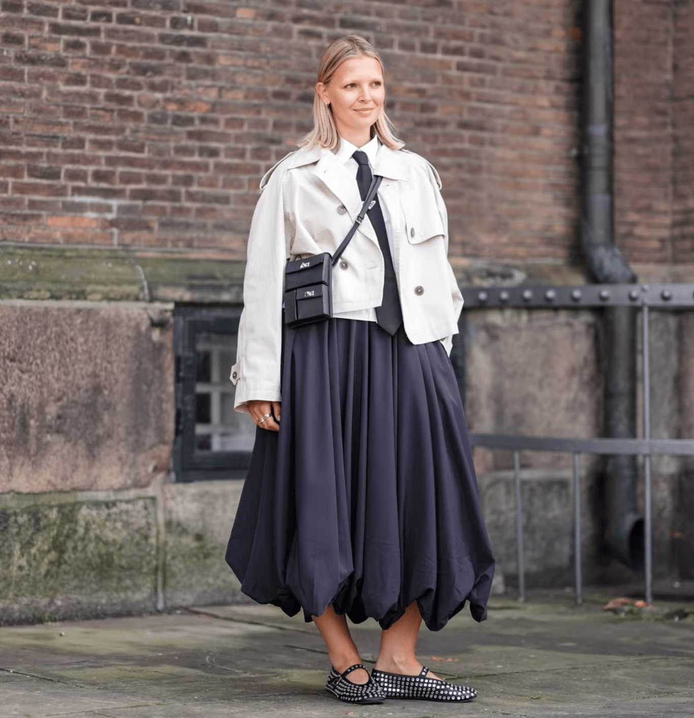 Celebrities Are Loving Studded Ballet Flats This Season - Arrisco
