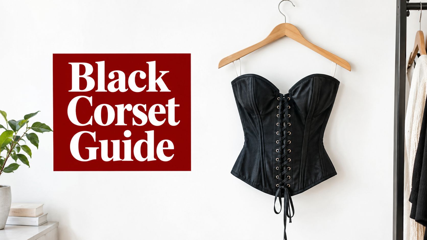 Black Lace Up Corsets: A Modern Styling Guide