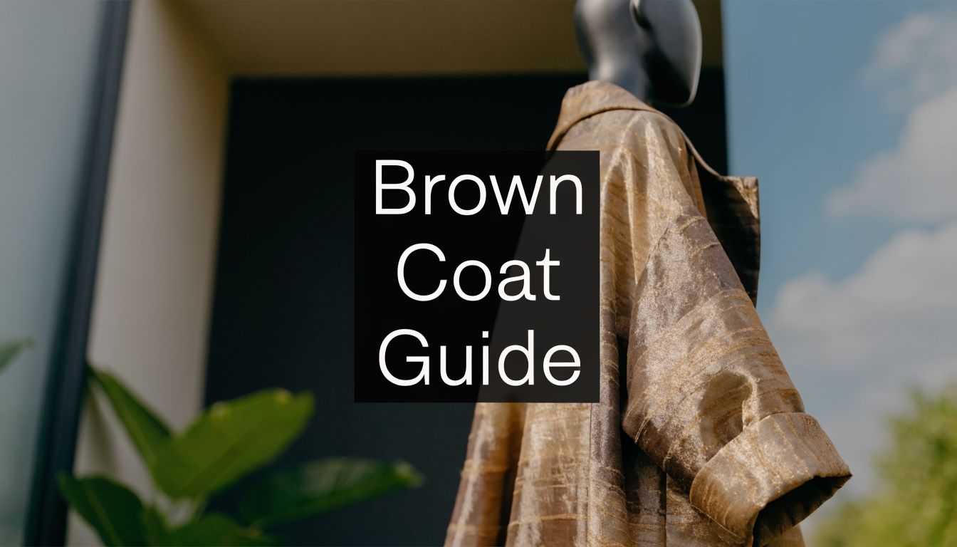 Your Ultimate Brown Long Coat Guide for 2026