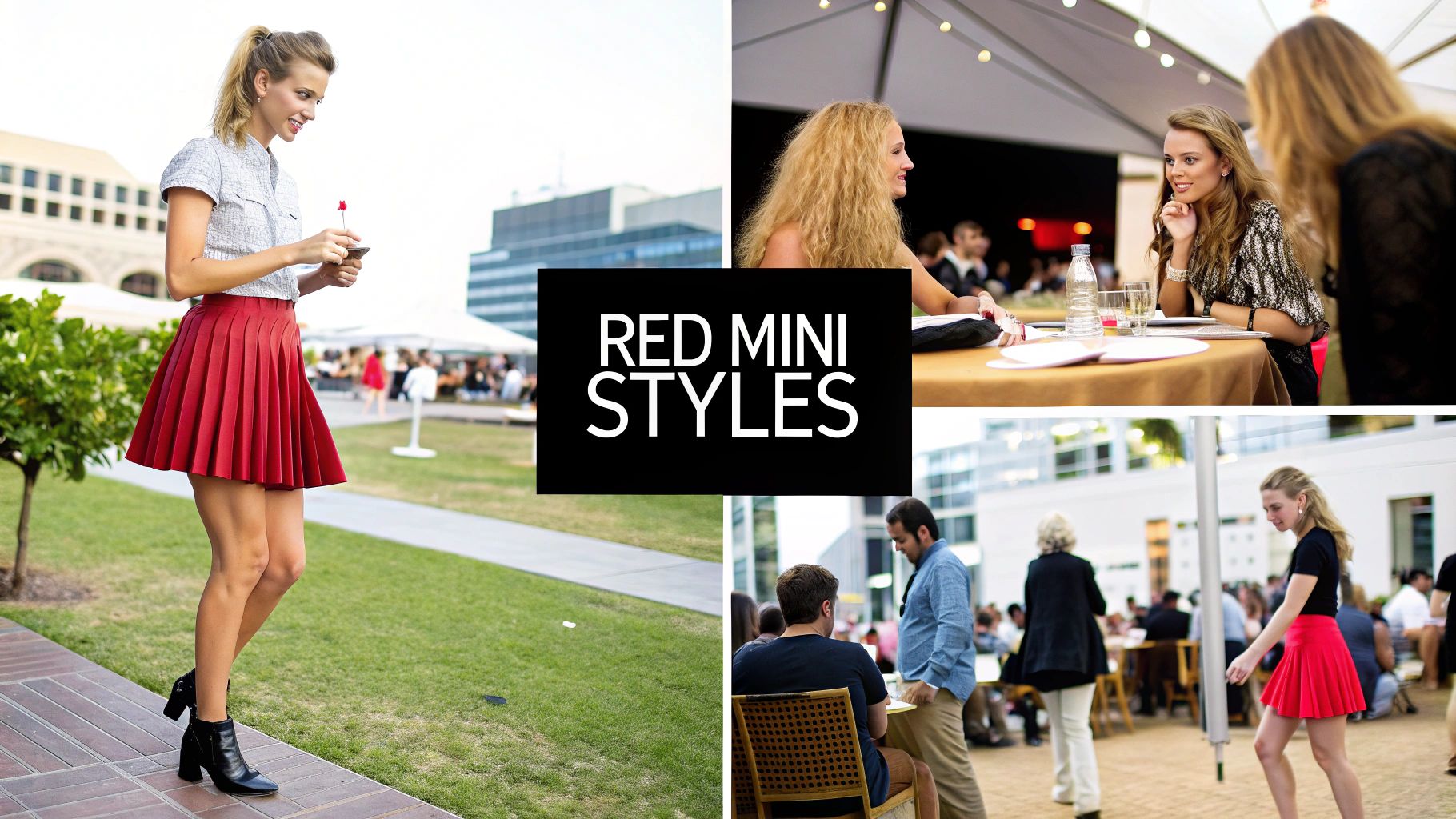 7 Ways to Style a Pleated Red Mini Skirt in 2025