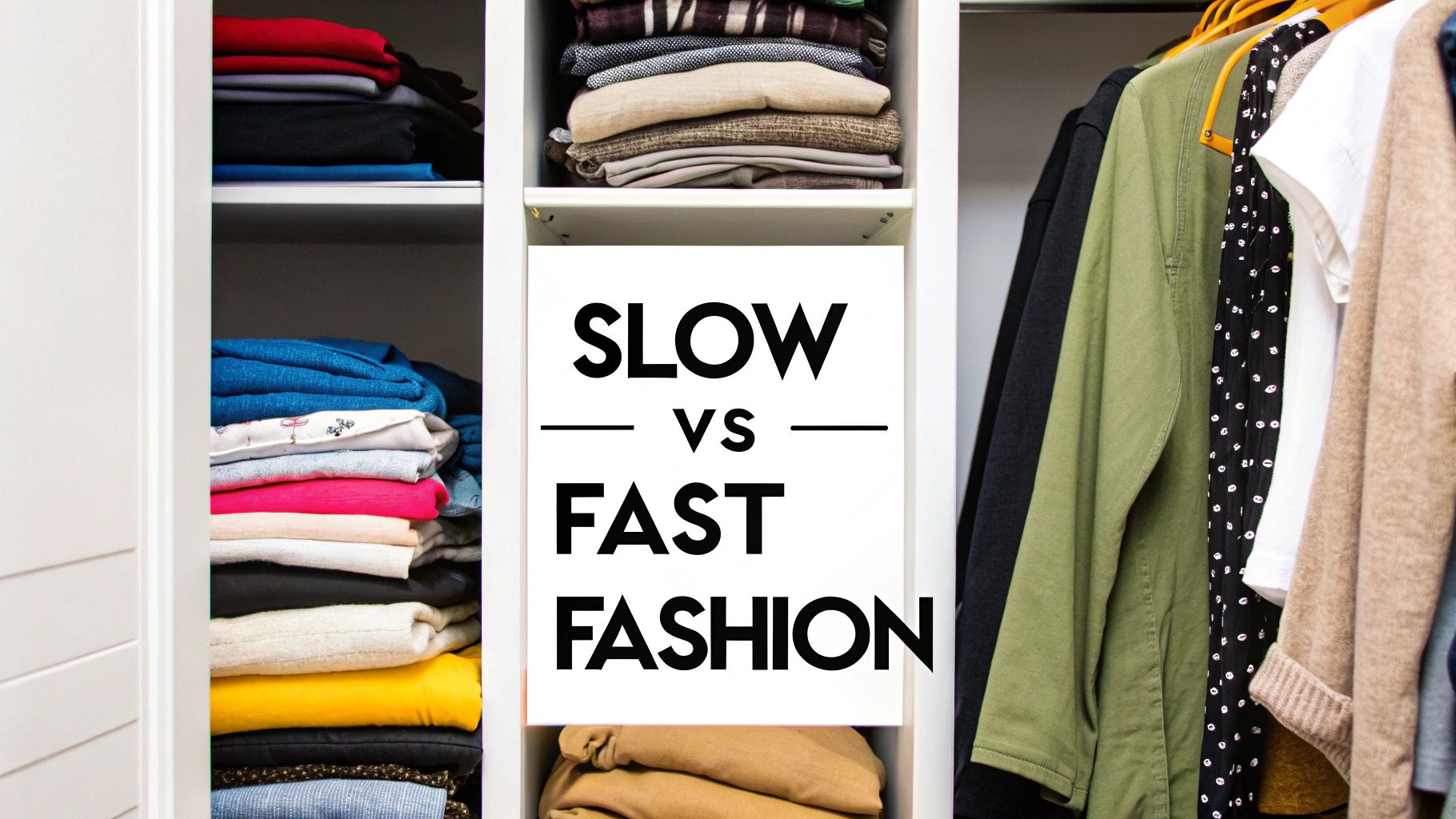 Slow Fashion vs Fast Fashion A Conscious Choice