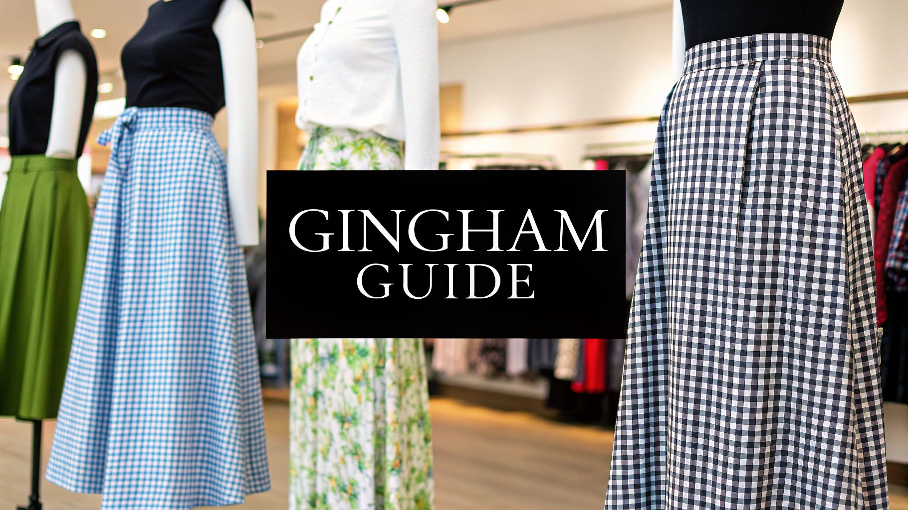 7 Best Places to Buy a Long Gingham Skirt in 2025