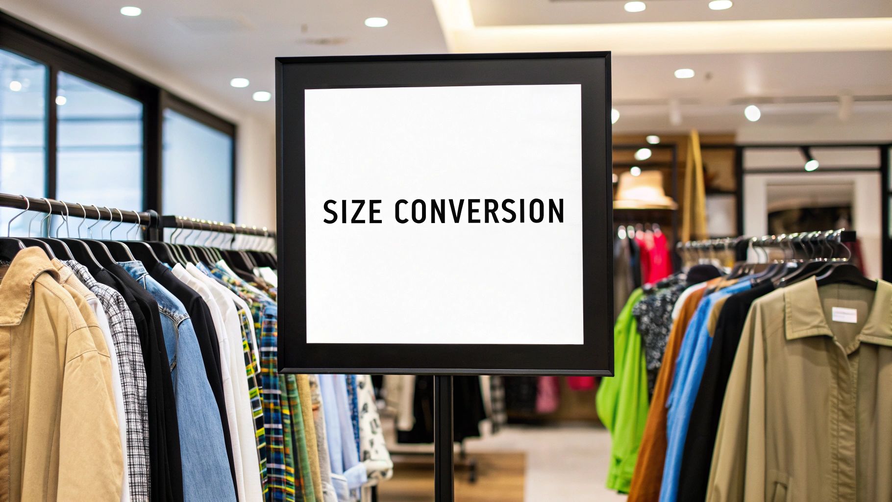 Master International Size Chart Conversion for Perfect Fit