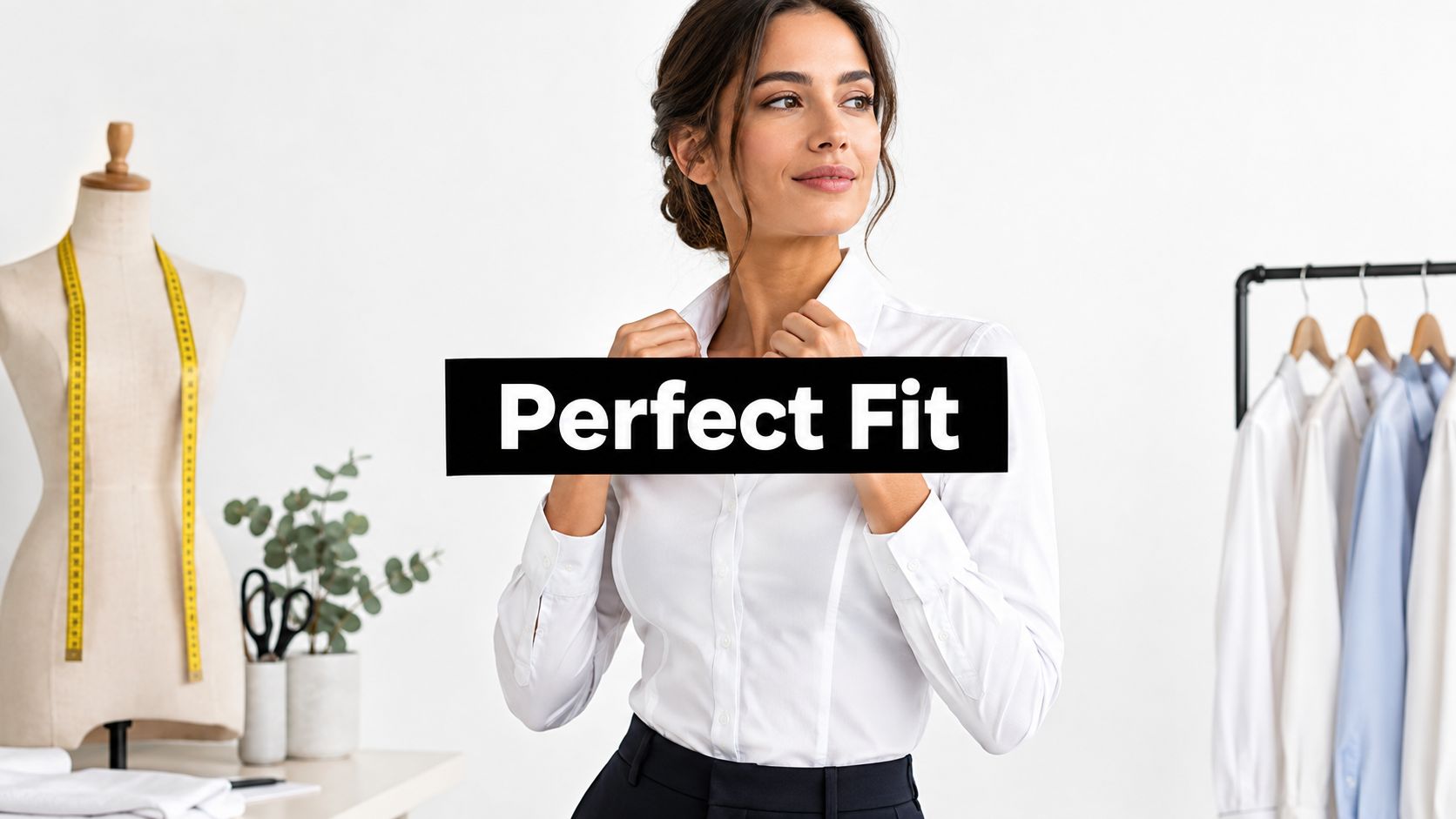 Fitted White Blouse Guide to Fit Style and Care