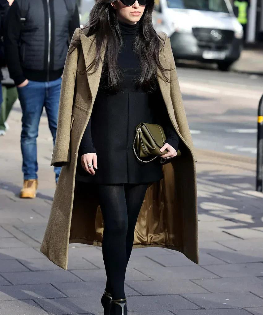 Mikey Madison's Chic Take on the Olive Green Bag Trend