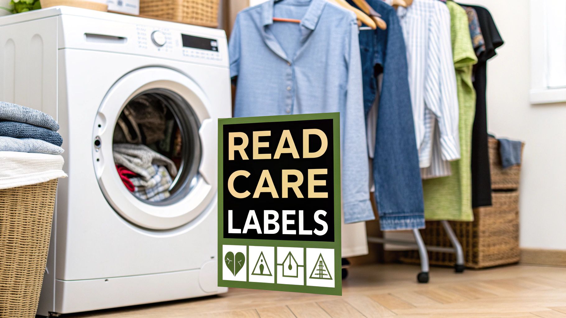 A Guide to How to Read Clothing Care Labels and Save Your Clothes