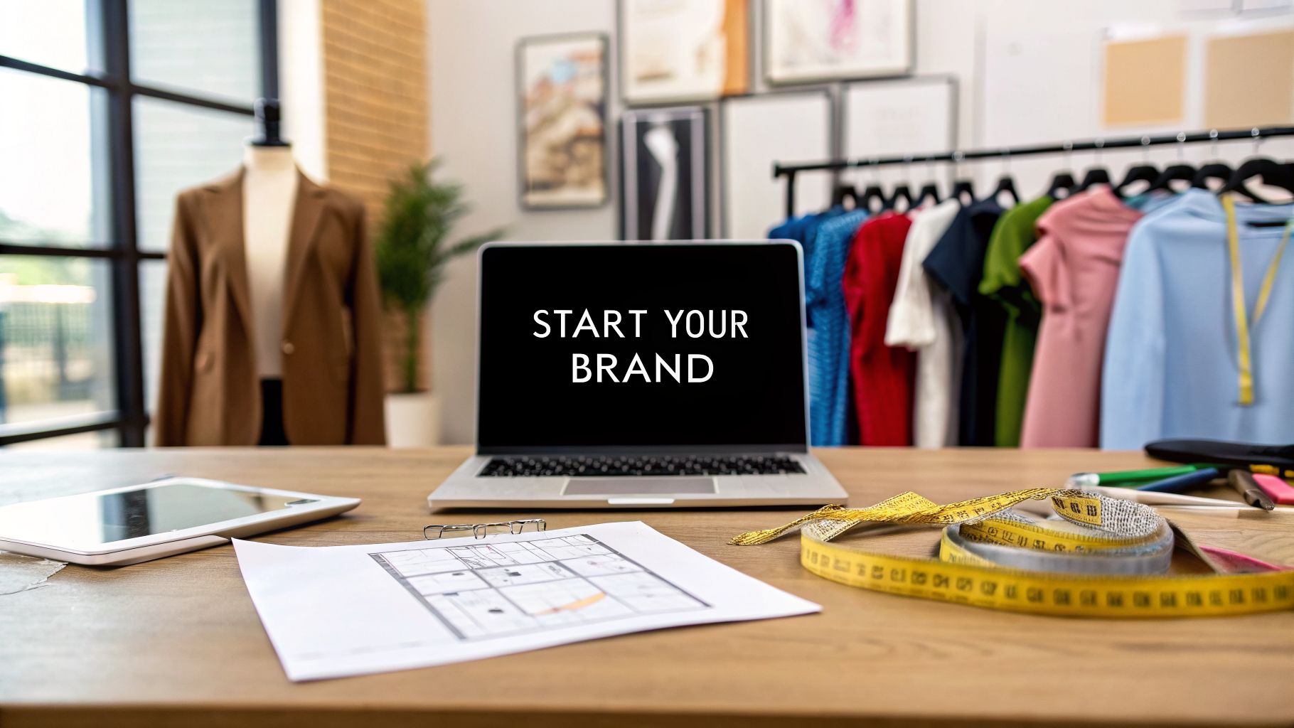 How to Start a Fashion Brand With No Experience in 2026