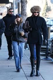 Hailey Bieber and Kendall Jenner Style Sock Boots in Aspen - Arrisco