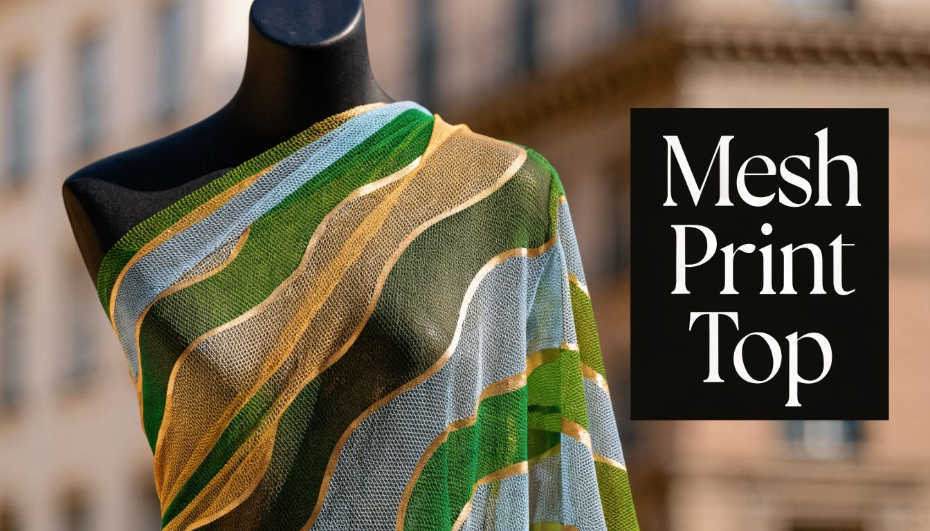 Mesh Print Top: Your Ultimate Guide to Styling & Buying