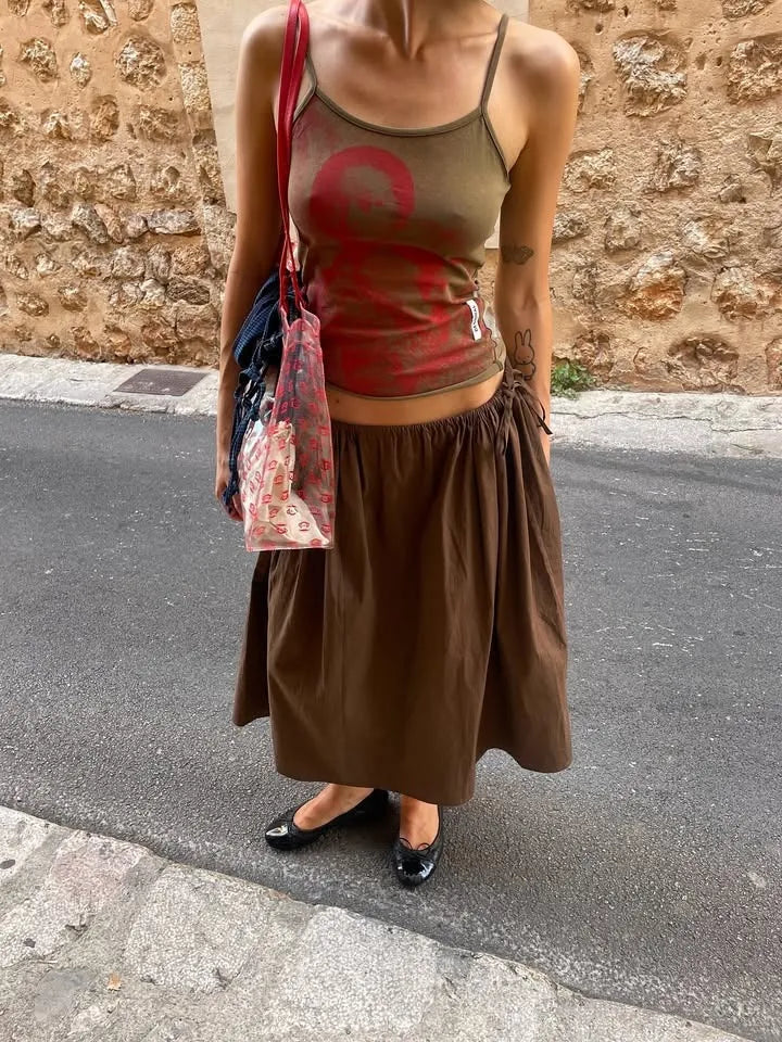 Why Brown Skirts Are Taking Over Summer 2025