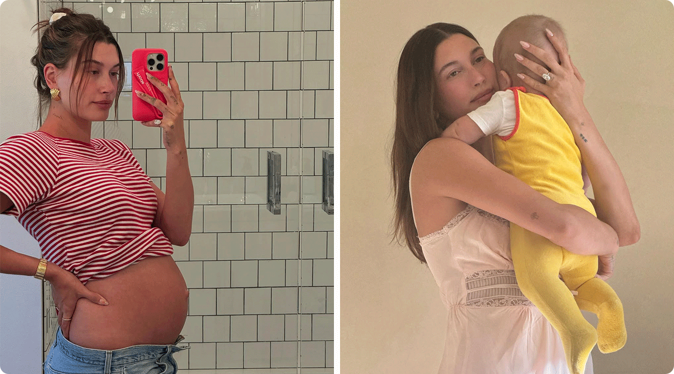 Hailey Bieber’s Go-To Pregnancy & Postpartum Essentials Revealed