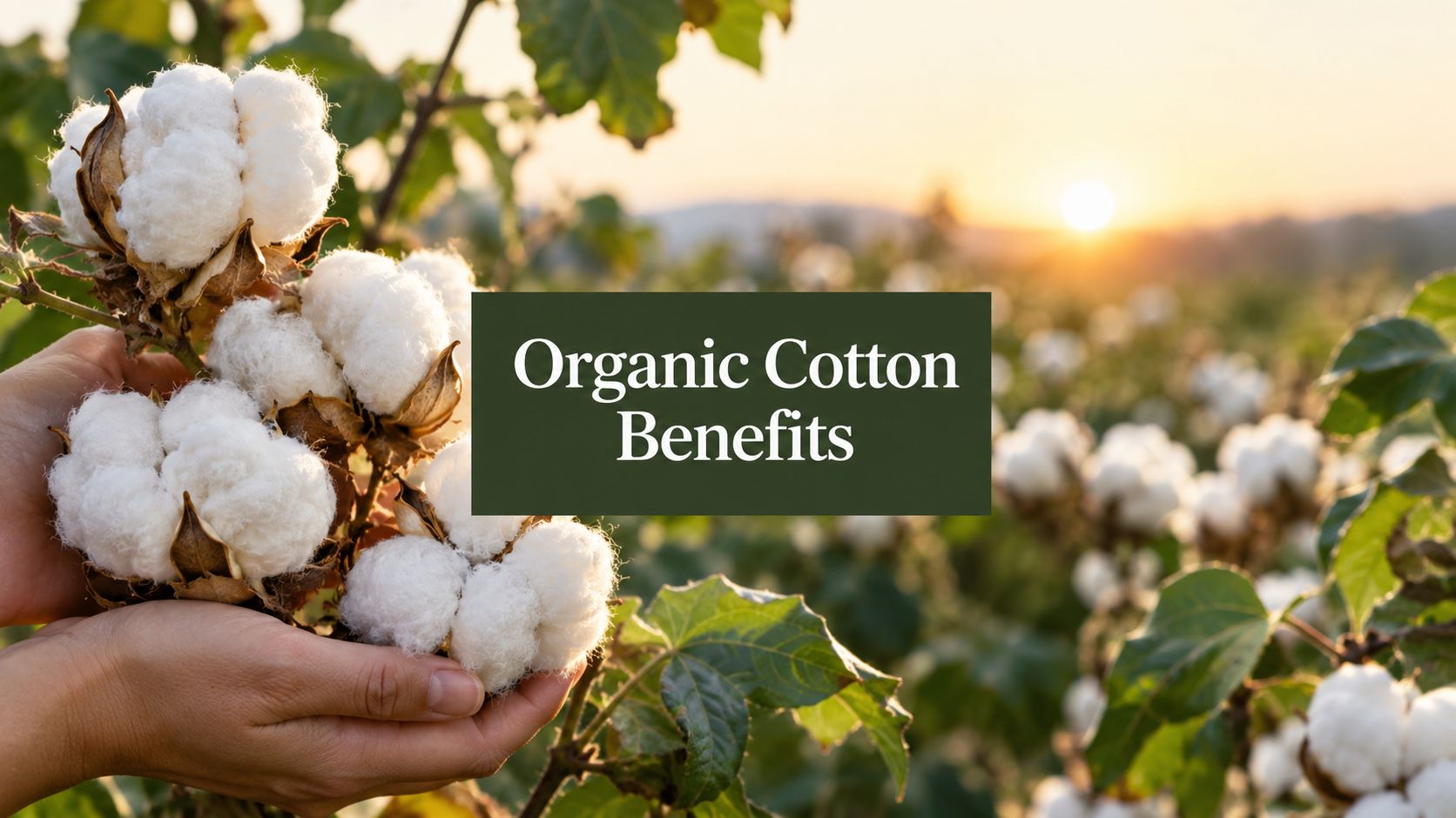 Organic Cotton Benefits: Better for You & the Planet