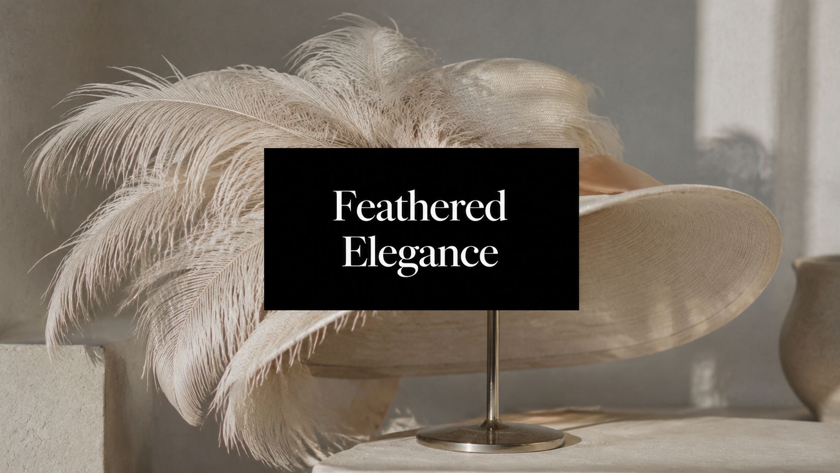 Ostrich Feather Hat Guide for Modern Trendsetters