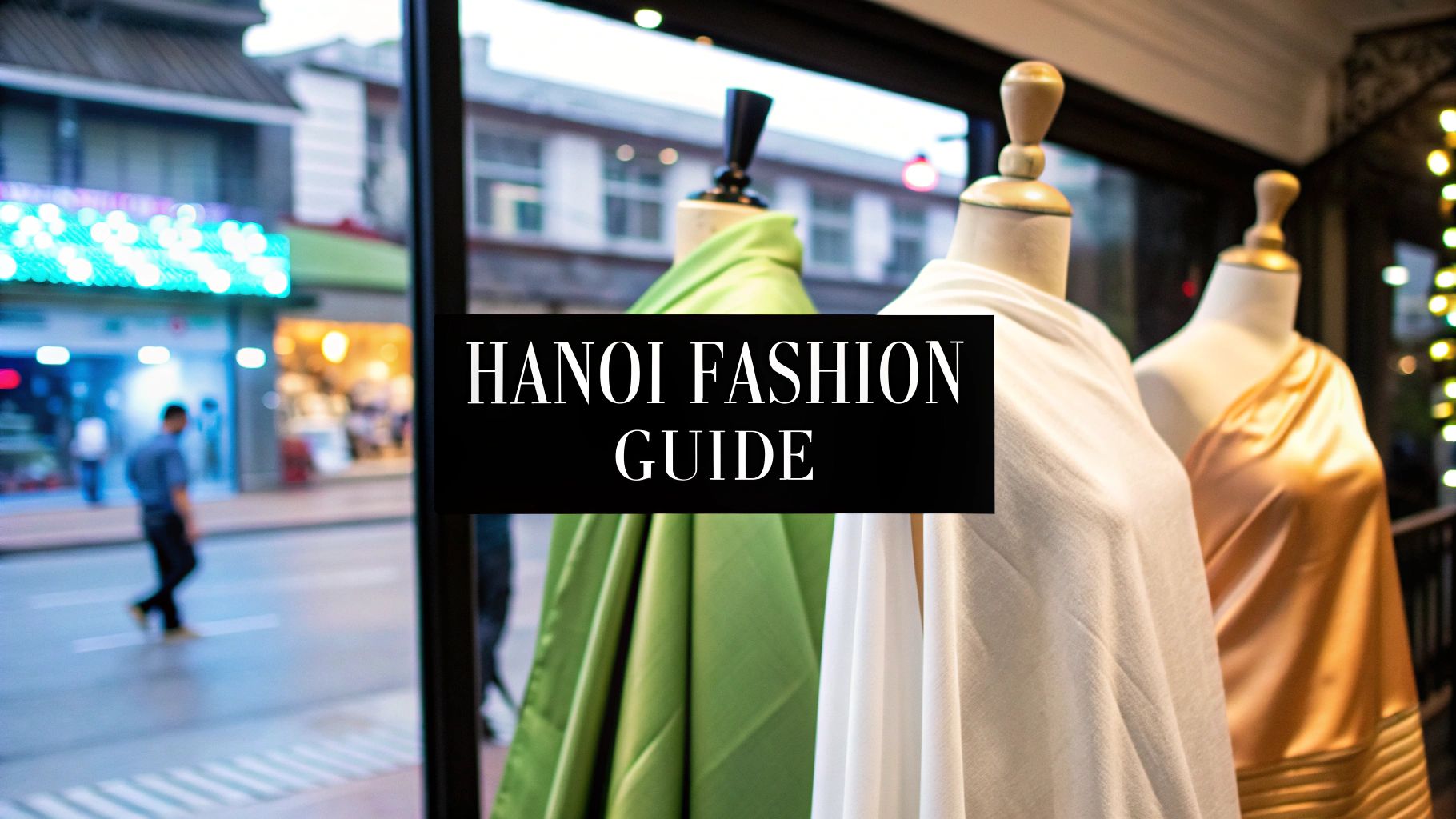 A Fashion Lover's Guide to Shopping in Vietnam Hanoi