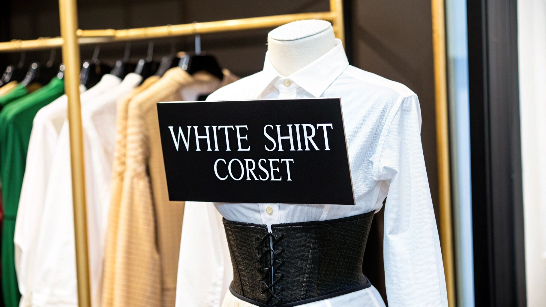Your Ultimate Guide to Styling a White Shirt with Corset
