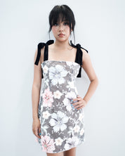 Ceci Sequin Floral Dress