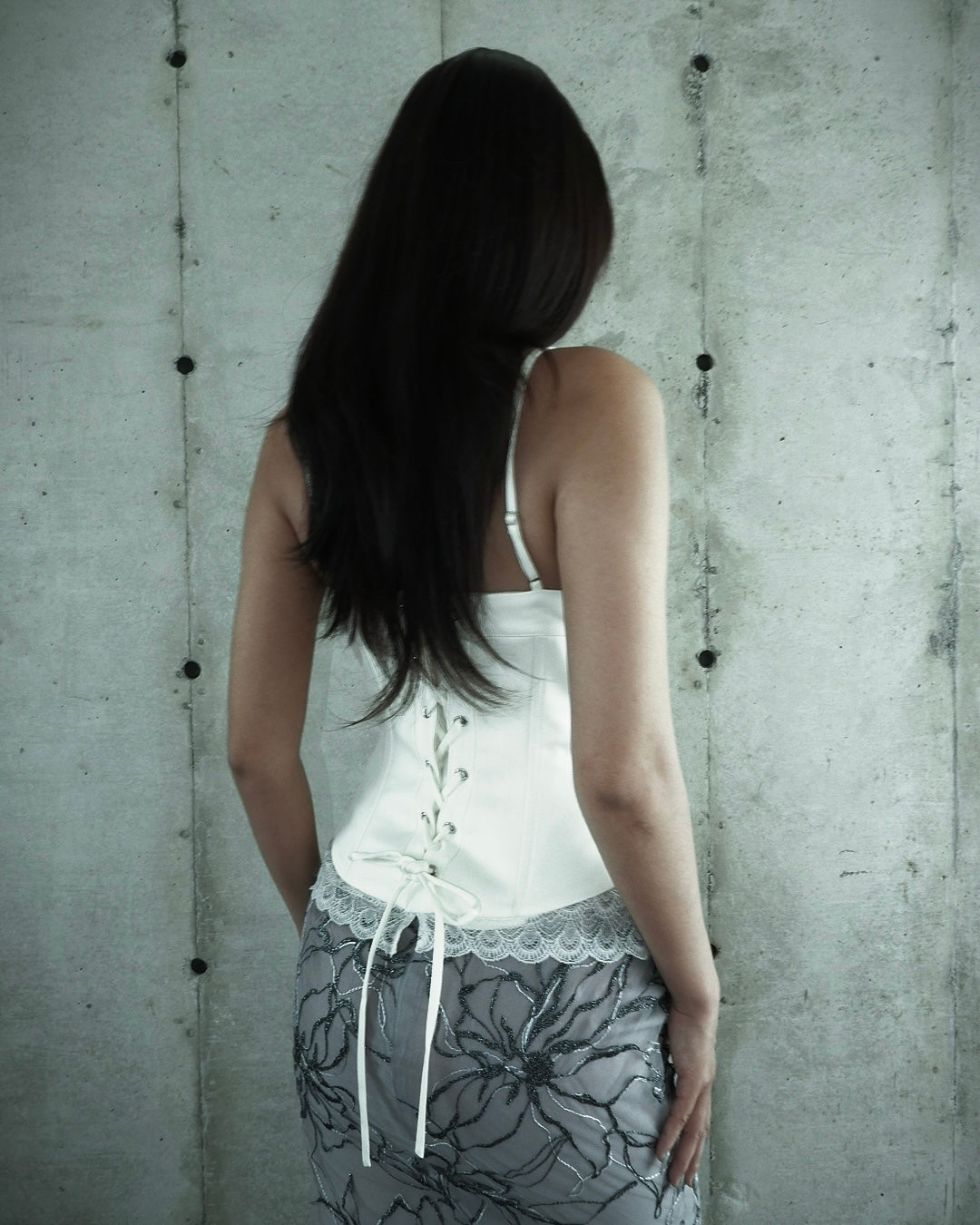 Lala Maxi Lace Floral Skirt