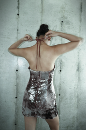 미야 레오파드 버블 스커트