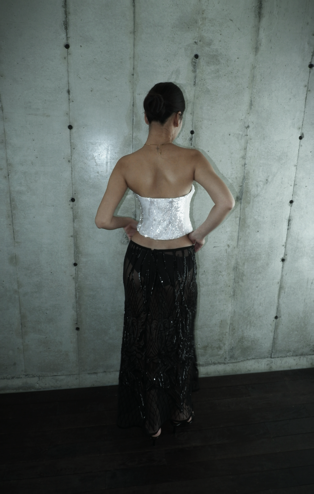 리아 레오파드 블라우스