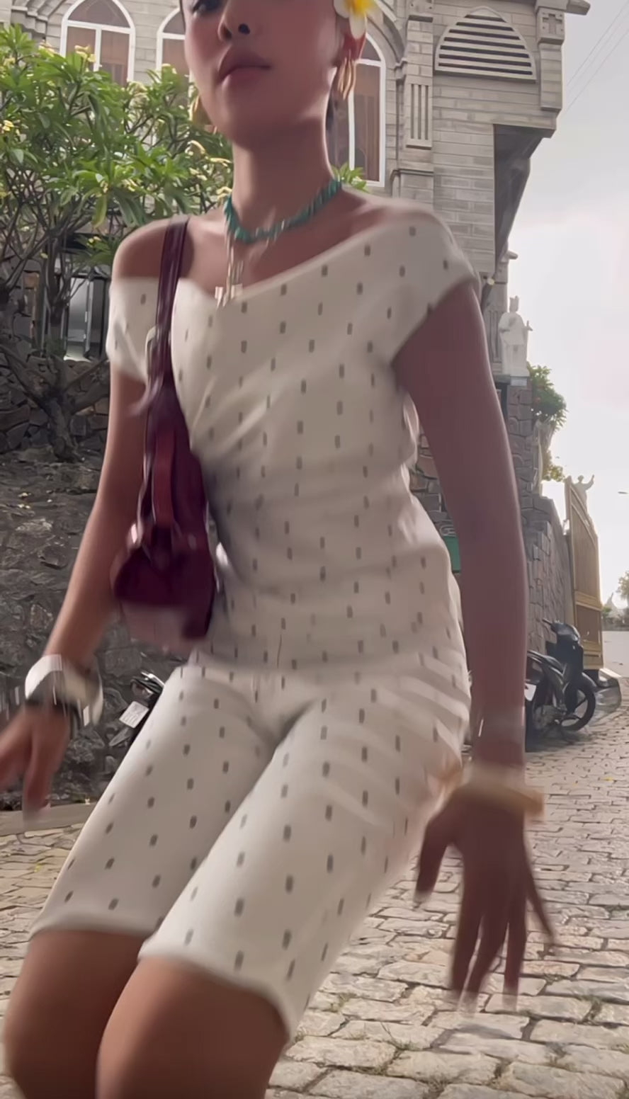 Bộ đồ chấm bi Clara